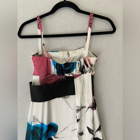 Miss Sixty floral belted maxi dress Sz  S - Picture 6 of 13